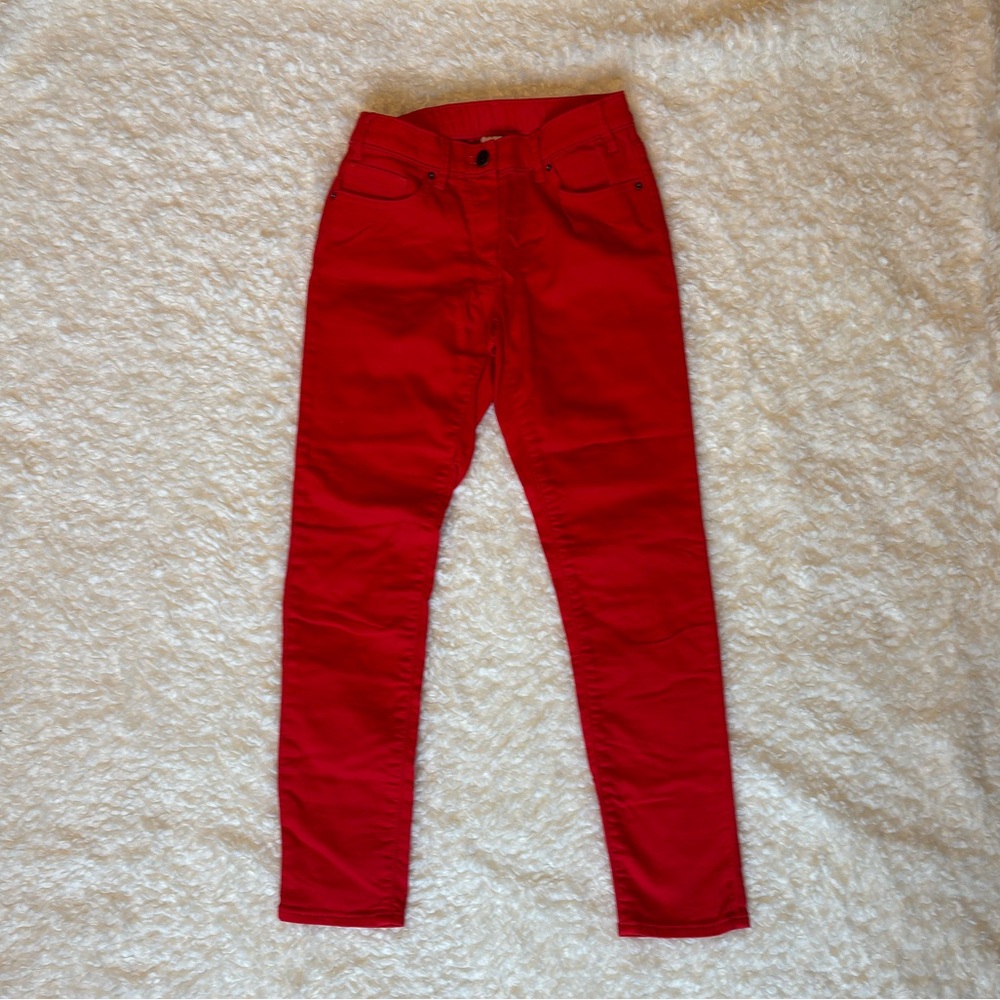 Crewcuts Girl’s Skinny Red Jeans